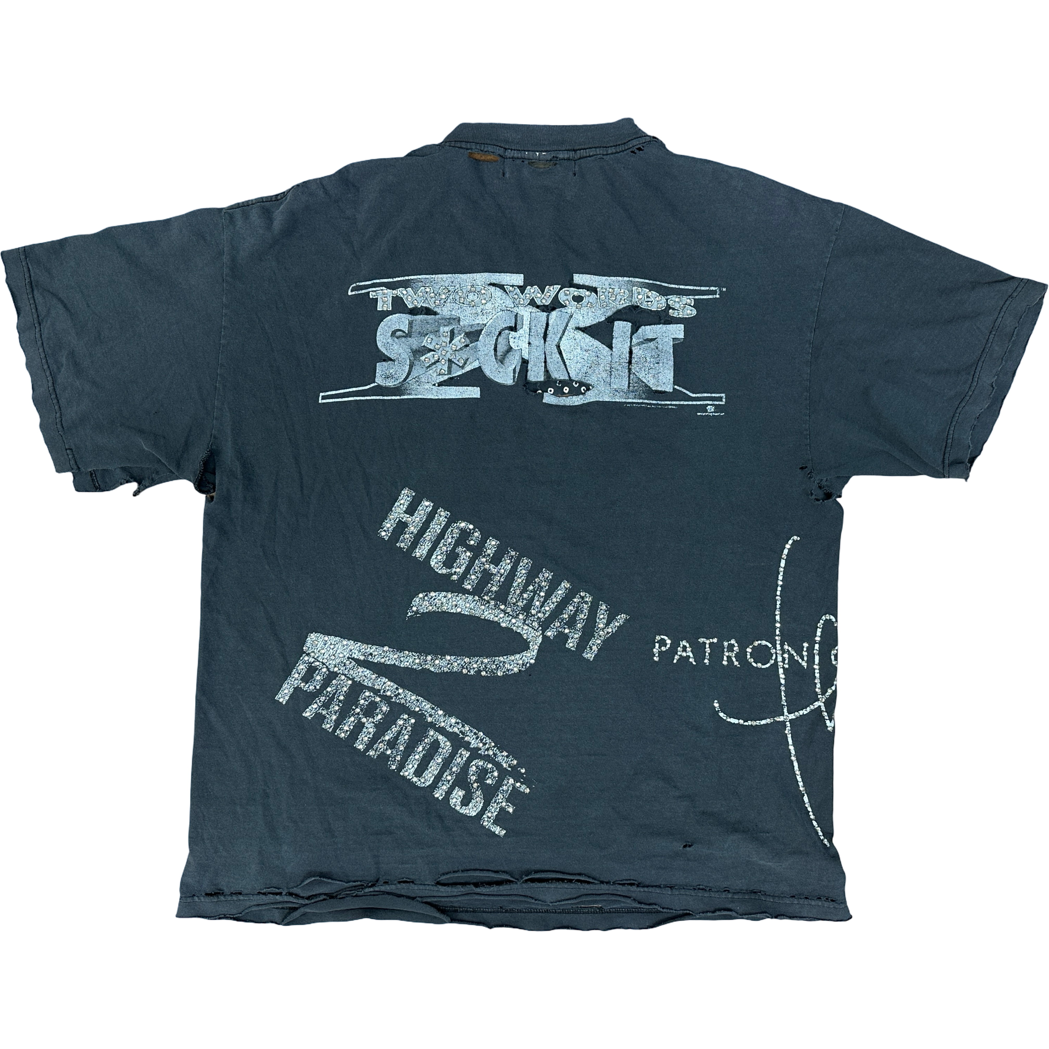 Vintage Rhinestone T-Shirt - L