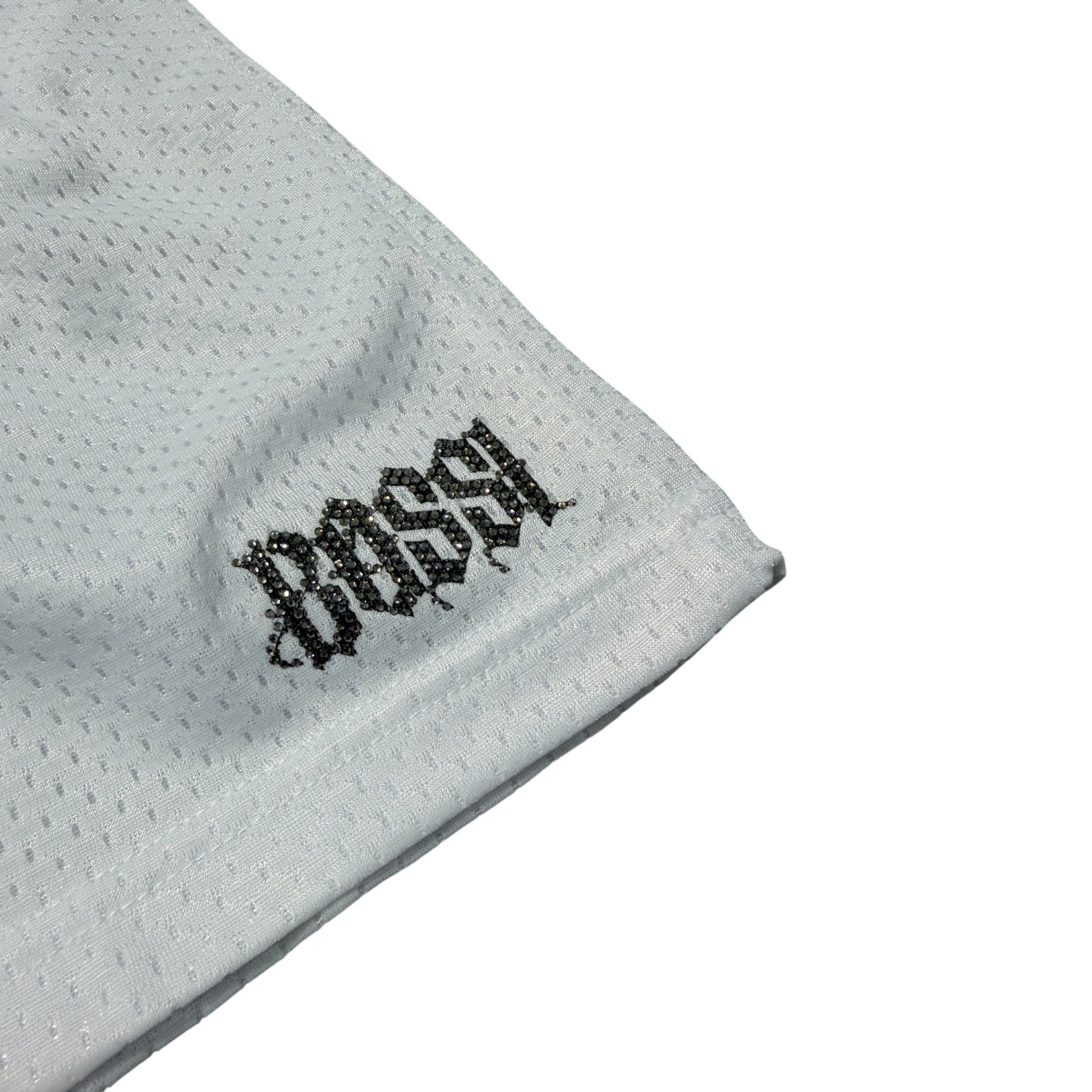 Mesh Shorts - White / Black