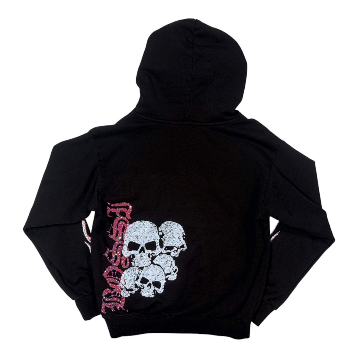 Rhinestone Hoodie - SMALL
