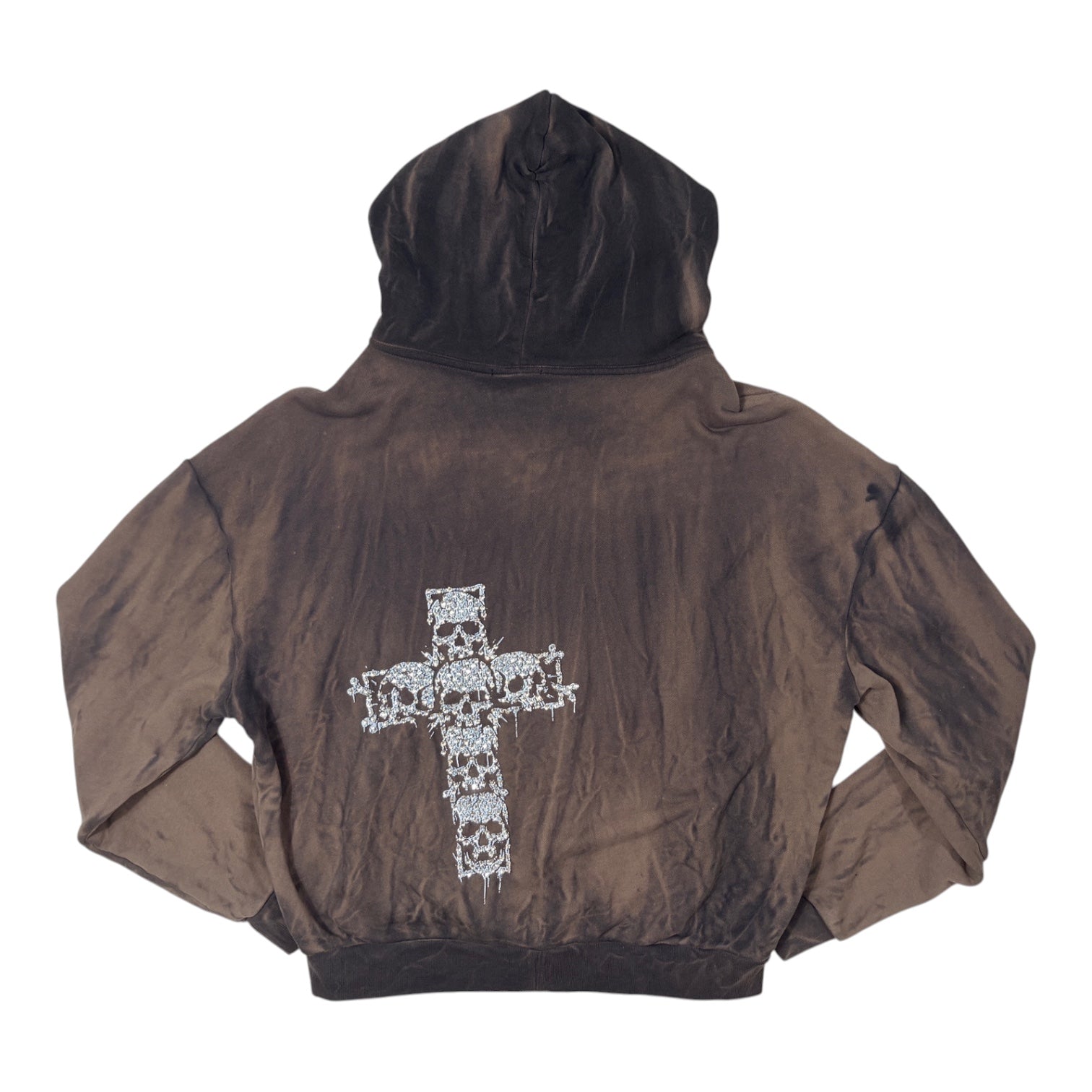 Rhinestone Hoodie - LARGE