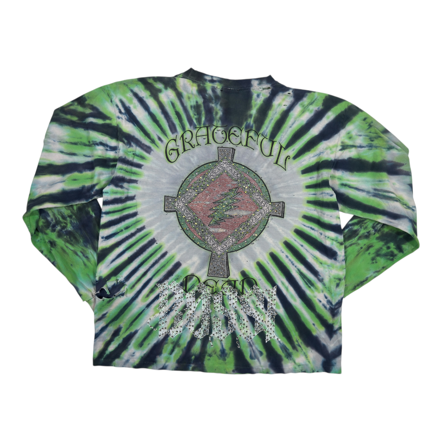 LARGE Vintage Rhinestone Shirt