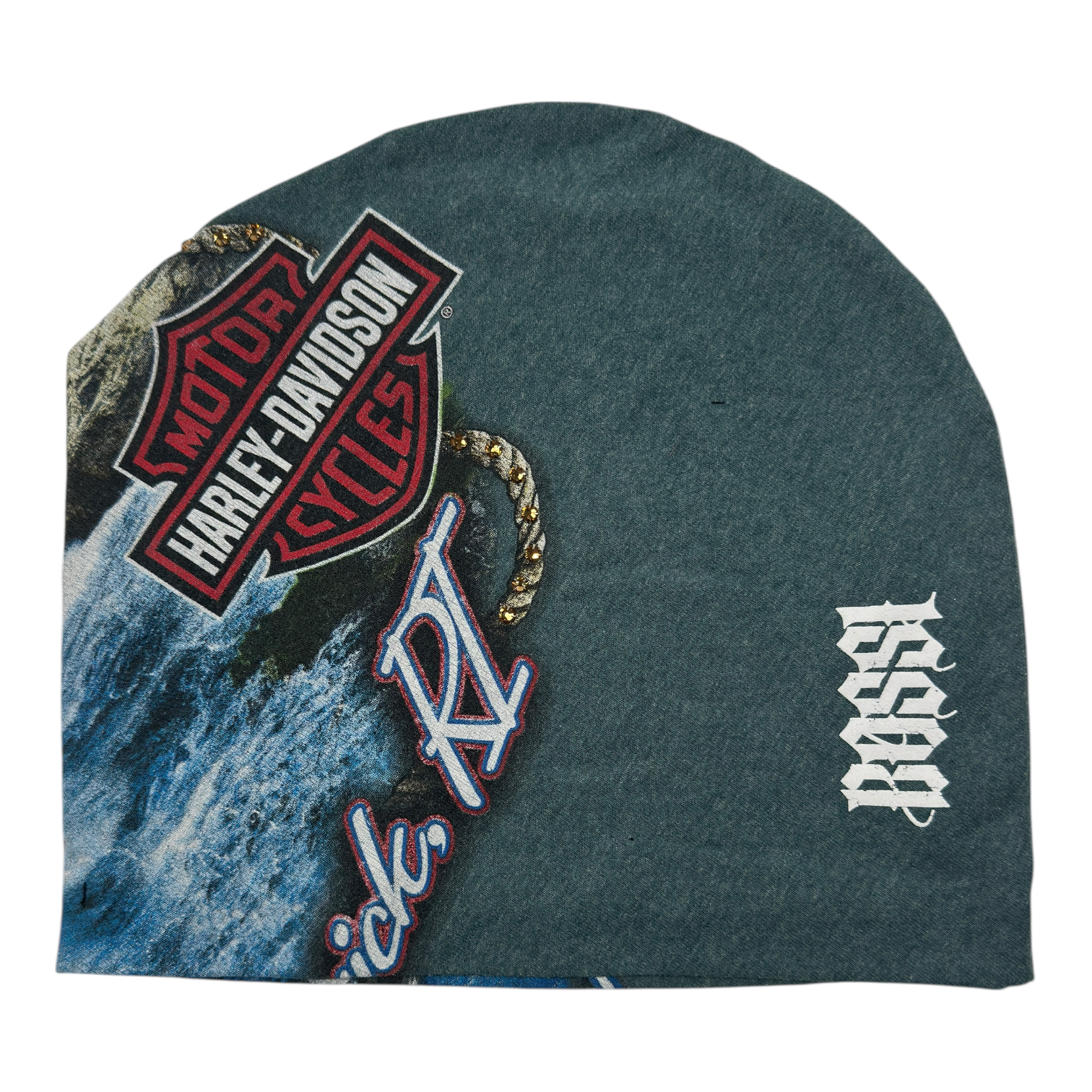 Vintage Rhinestone Beanie