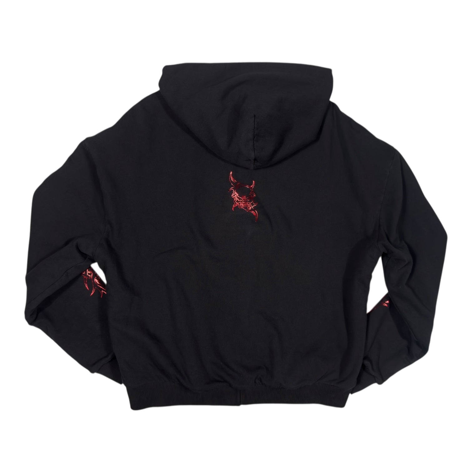 Reversible Thermal Lined Hoodie - Red Foil